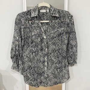 New York & Company button down blouse